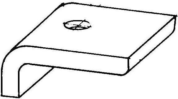 Actual product image Niedax Profile clamp, heavy HSKS 25 (0.05 m)
