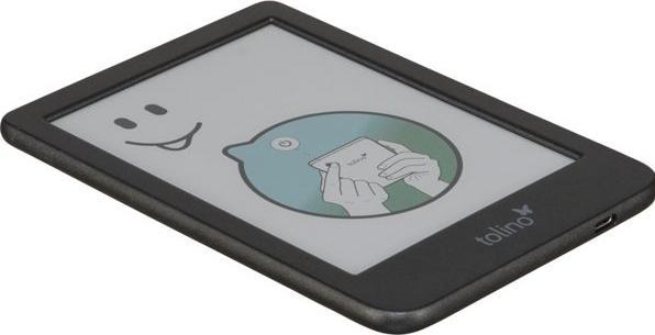 Productafbeelding tolino Glanskleur (6", 16 GB, Zwart)
