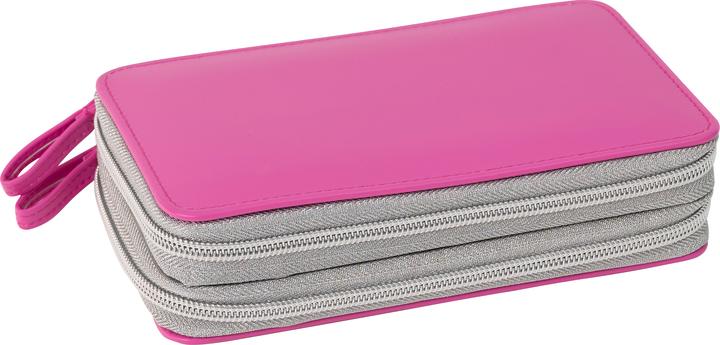Immagine prodotto Magni EBERHARD FABER Astuccio per alunni a due piani in pelle rosa 24 pezzi