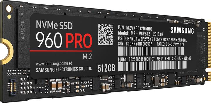 Produktbild Samsung 960 Pro (512 GB, M.2)