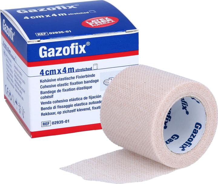Produktbild BSN kohäsive Fixierbinde 4cmx4m hautfarben latexfrei