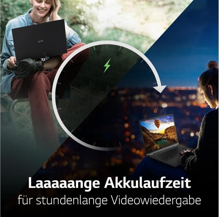 Produktbild LG Gram 17 (17", Intel Core i7-1360P, 16 GB, 1000 GB, DE)