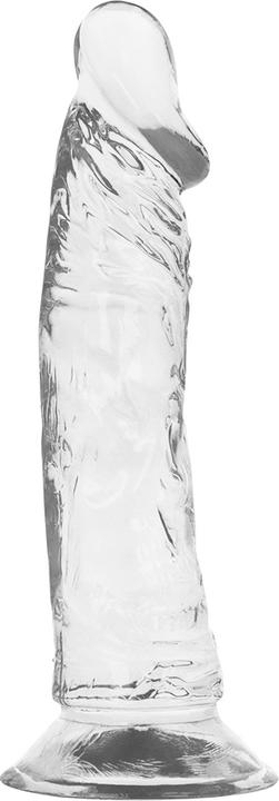 Actual product image X Ray Xray Clear Dildo Transparent 19cm X 4cm