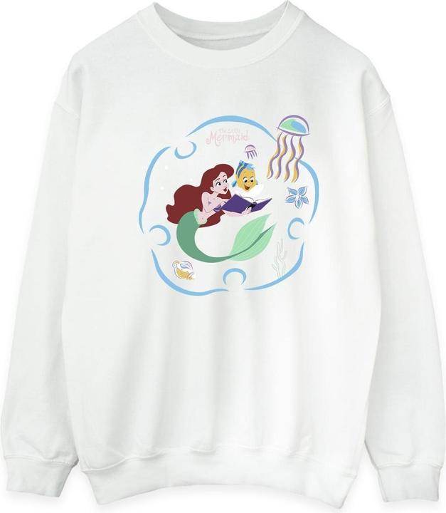 Immagine prodotto Disney The Little Mermaid Reading A Book Felpa Uomo (M)