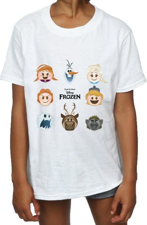 Image du produit Disney Frozen T-shirt en coton pour filles Heads (152, 158)