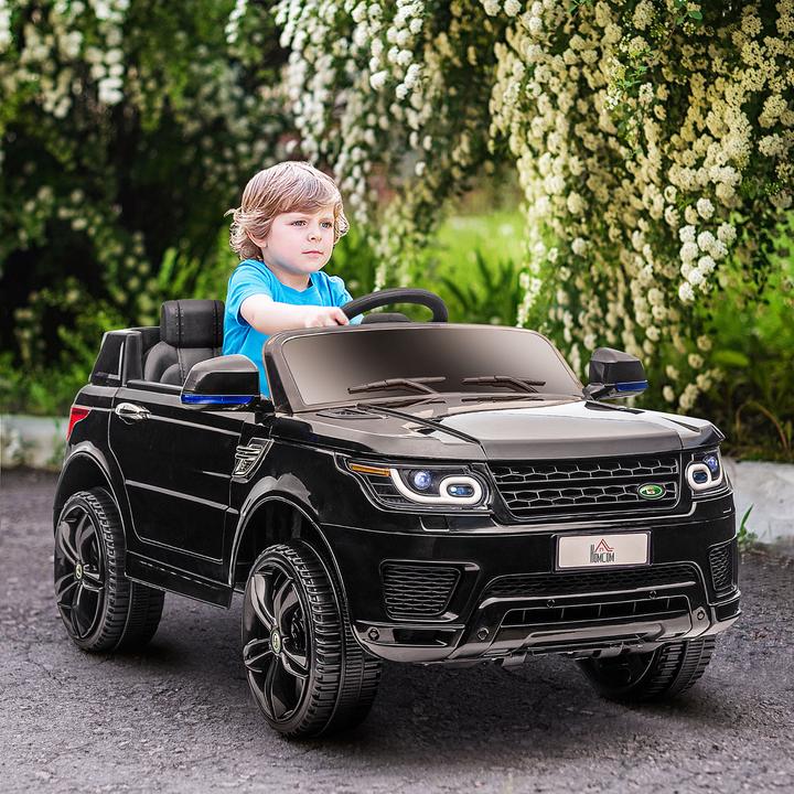 Actual product image Swisshandel24 Children's electric car, 2.4 G remote control, seat belt, music, horn, headlights, up to 5 km/h, 3-5 (12 V)