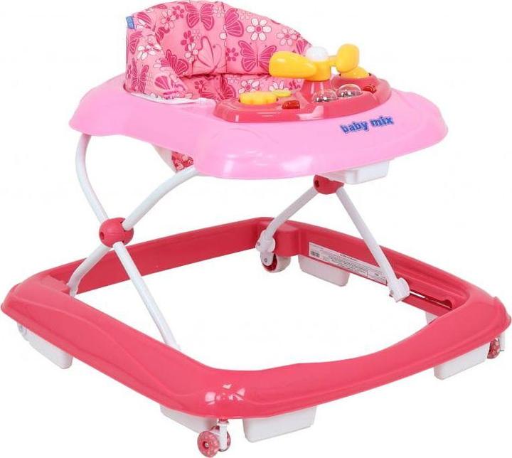 Baby Mix Baby Walker J-888ES Dark Pink