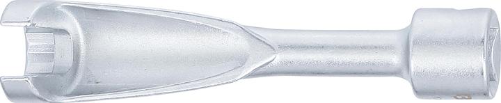 Produktbild BGS Spezial-Schlüssel für Einspritzleitungen für BMW, Opel 2.5TD, MB 12,5 mm (1/2") SW 17 mm