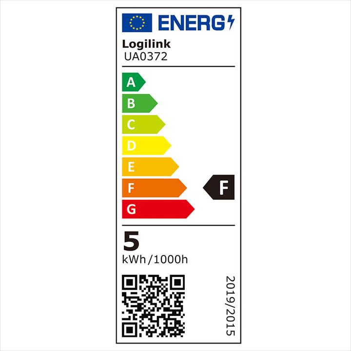Energy Label LogiLink Andrea (400 lm)