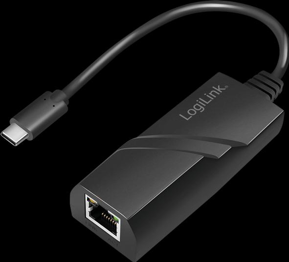Produktbild LogiLink USB 3.2 Gen 1, USB-C auf Gigabit Adapter (USB-C)