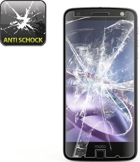 Produktbild Protectorking 4x Panzerfolie Anti-Shock HD Klar (4 Stück, Motorola Moto Z Play)