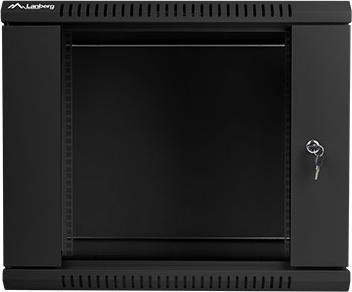 Produktbild Lanberg WF01-6609-10B Rack 9U Wandmontiertes Regal Schwarz (9 HE, 19 Zoll Rack)