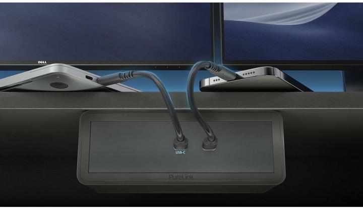Produktbild Purelink Dockingstation Mediahub2 USB-C, Grau (USB-C, 7 Ports)