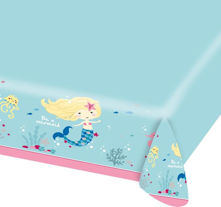 Actual product image Amscan Tablecloth - Be a Mermaid (175 x 115 cm)