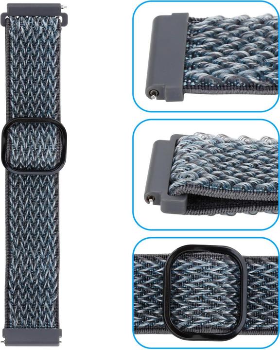 Produktbild Cadorabo Armband für Samsung Galaxy Gear (22 mm, Nylon)