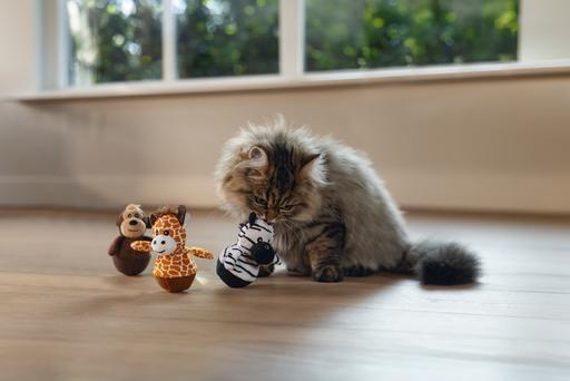 Image du produit Beeztees Dschungel Wobbler (Jouet en peluche chat)