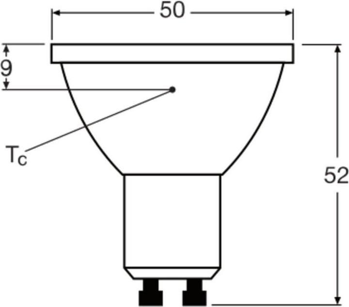 Produktbild Ledvance LED-Reflektorlampe (GU10, 9.60 W, 750 lm, 1 x, F)