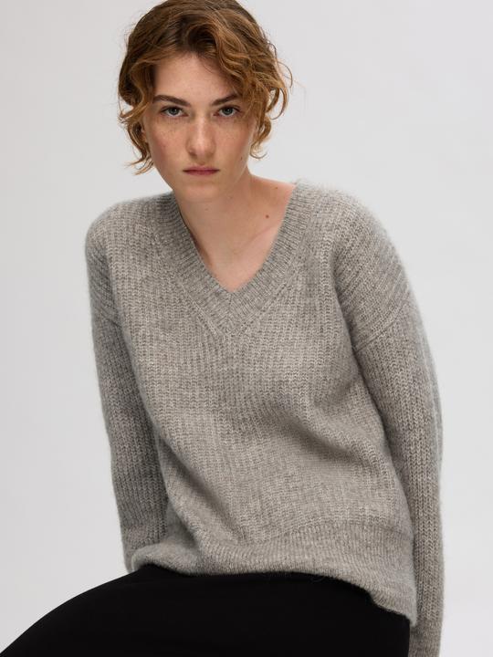 Actual product image Selected Femme V-neck knit jumper (XXL)
