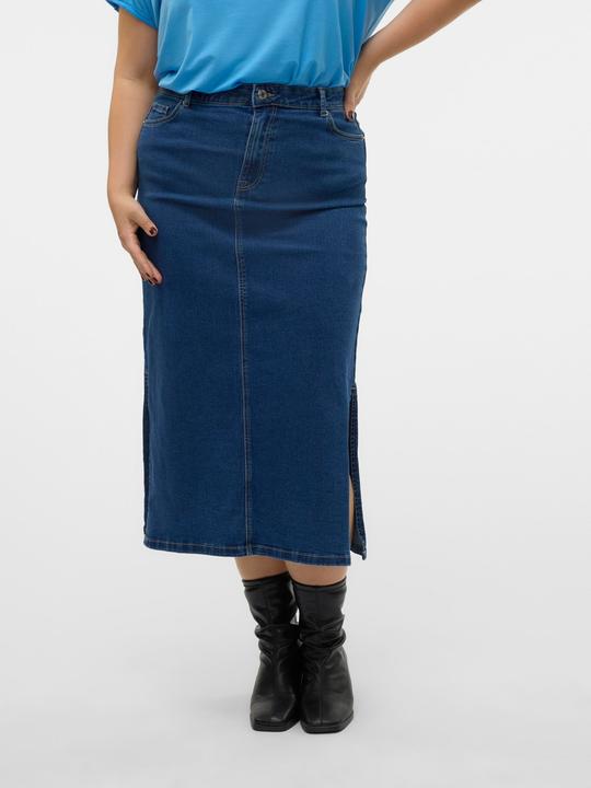 Produktbild Vero Moda VMCSERENA Hohe Taille Langer Rock Jeansrock (46)