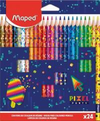 Produktbild Maped Pixelstifte 24 Stück (Mehrfarbig, 1 x)