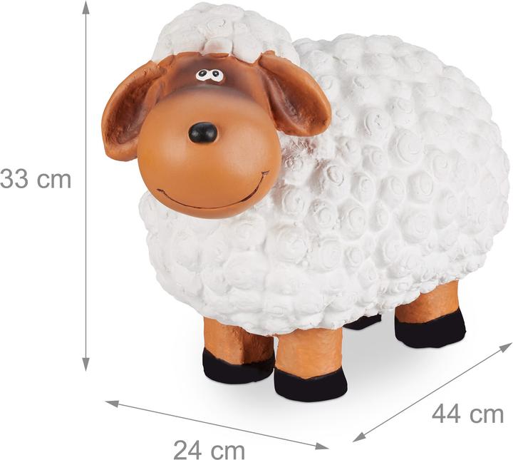 Actual product image Relaxdays Garden Figurine Sheep