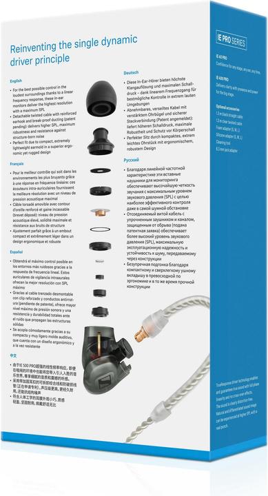 Immagine prodotto Sennheiser IE 500 Pro (Nessuna soppressione del rumore, Cablato)