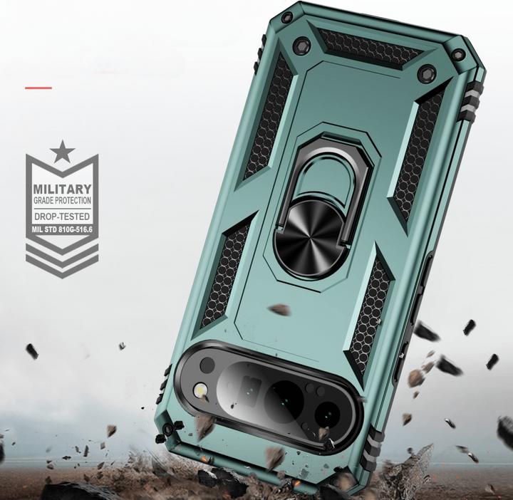 Actual product image Cover-Discount Google Pixel 9 / 9 Pro - Armor Case with kickstand (Google Pixel 9, Google Pixel 9 Pro)