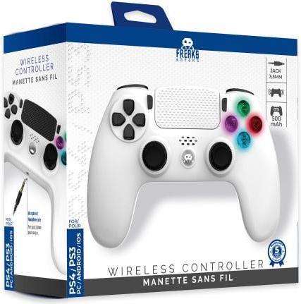 Actual product image Freaks and Geeks Wireless Controller White V2 (PS4, PS3, PC)