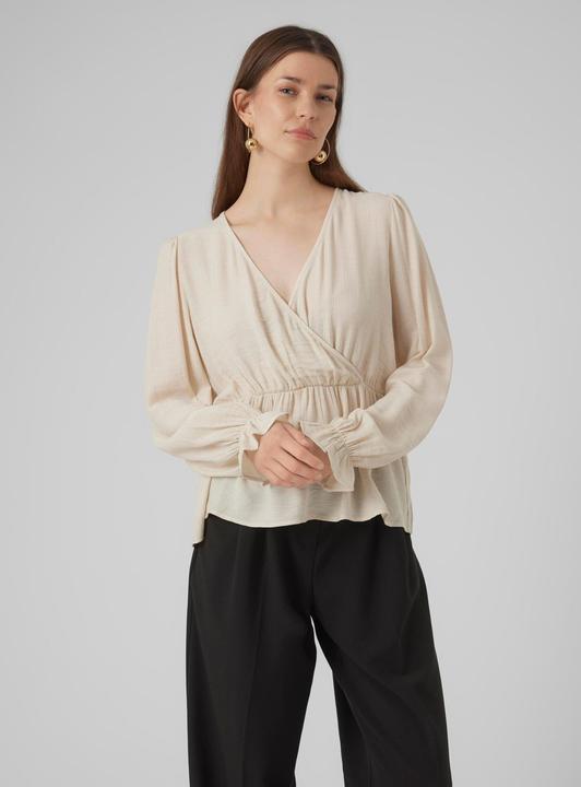 Produktbild Vero Moda Vmmajse Ls Fake Wrap Top Wvn Exp Top (XS)
