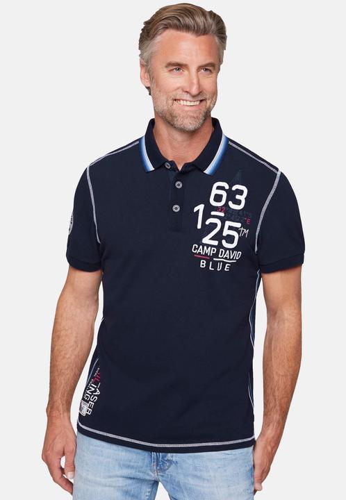 Produktbild Camp David Poloshirt Laser Sailing Kurzarmshirt (S)