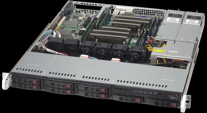 Immagine prodotto Supermicro SC113M FAC2-R804CB - montaggio a rack