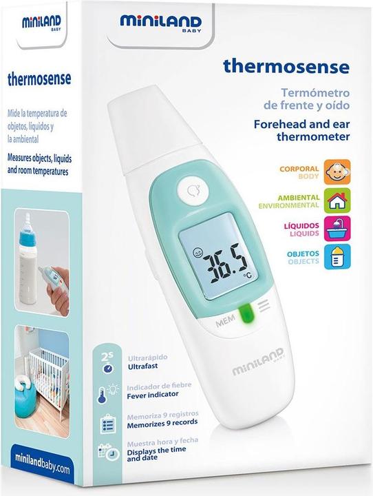 Actual product image Miniland Thermosense (Forehead, Ear, Non-contact)