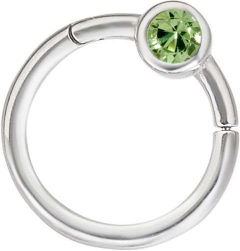 Produktbild Bijouteria 1.2mm Piercingstab (Edelstahl, Swarovski Kristall)