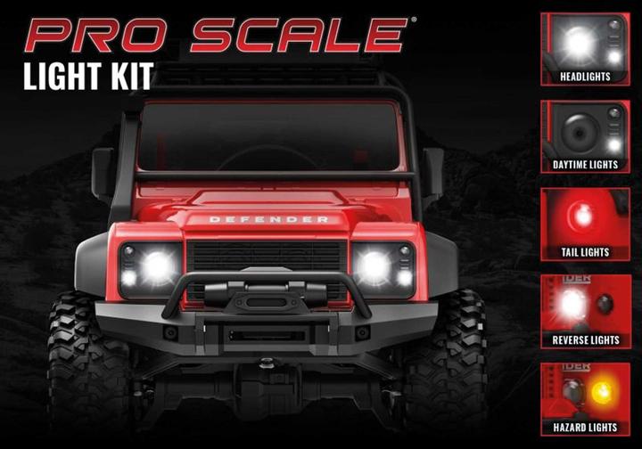 Produktbild Traxxas PRO SCALE LED Licht-Set TRX-4M Land Rover 1/18