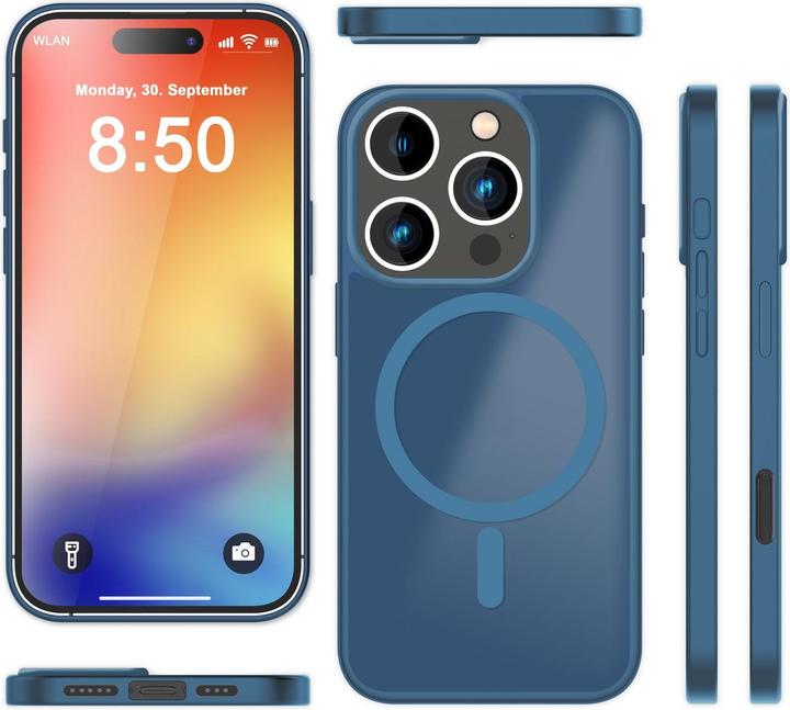 Image du produit Nalia Étui hybride mat avec fonction MagSafe (Apple iPhone 16 Pro)