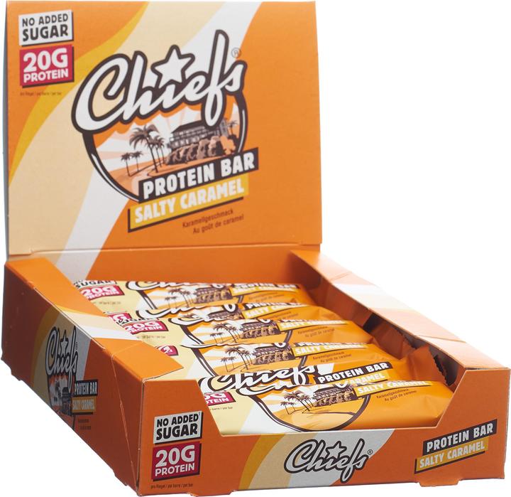 Immagine prodotto Chiefs Protein Bar (Caramel, 12 pz., 660 g)