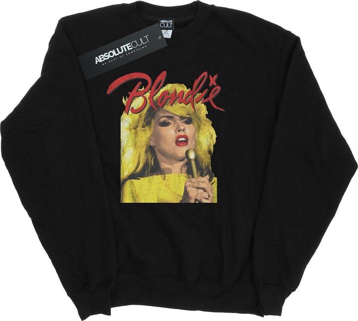 Blondie Singing With Mic Sweatshirt (L)