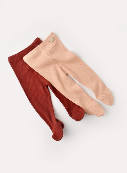 BabyCosy Strickhose mit Fuss. 2 Pack