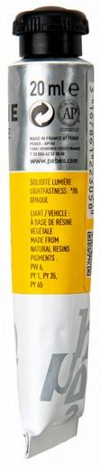 Image du produit Pebeo Gouache T7 Extra Fine (Jaune de cadmium Moyen, 20 ml)