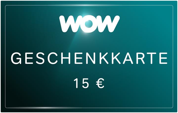 Immagine prodotto WOW TV Carta regalo per lo streaming (15 EUR)