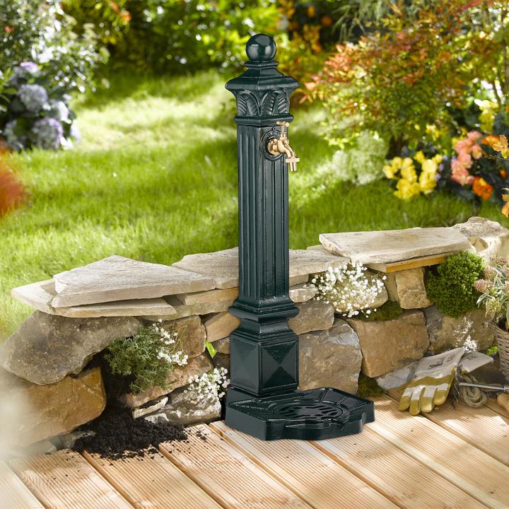 Actual product image Relaxdays Antique Fountain Column