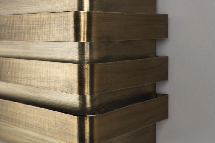 Productafbeelding Dutchbone Dumont Wandlamp Messing (E27)