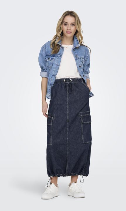 Produktbild Only Mittlere Taille Langer Rock Jeansrock (M)