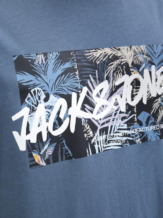 Actual product image Jack & Jones Jjhawaii Shape Tee Ss Crew Neck Ln (XL)