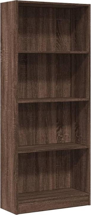 Immagine prodotto VidaXL Bücherregal Regal Standregal Büroregal Aktenregal Braun Eichen-Optik (60 x 24 x 143 cm)