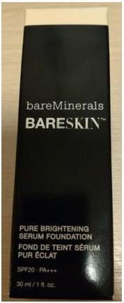 Image du produit Bare Minerals Bareminerals Bareskin Pure Brightening Serum Foundation Spf20 Bare Porcelain No. 01 30 Ml (01 Bare Porcelain)