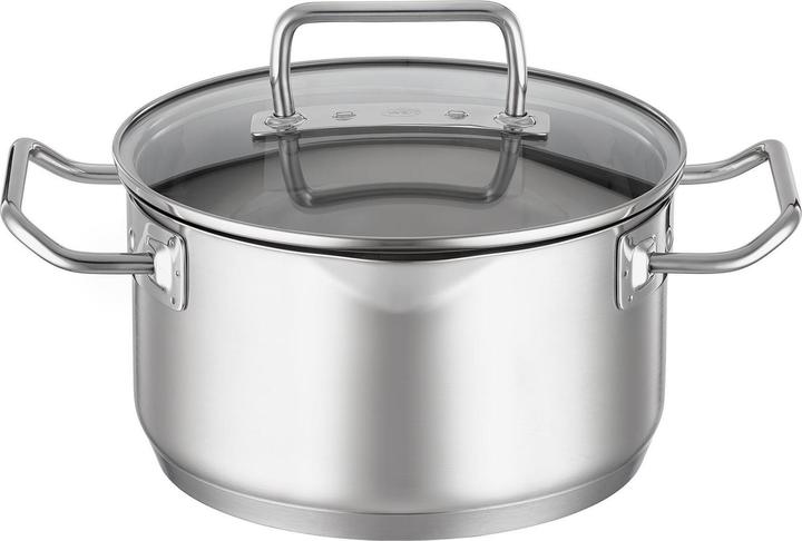 Actual product image Rösle EXPERTISO 4-piece steel grey saucepan set (24 cm, Pan set + pot set)