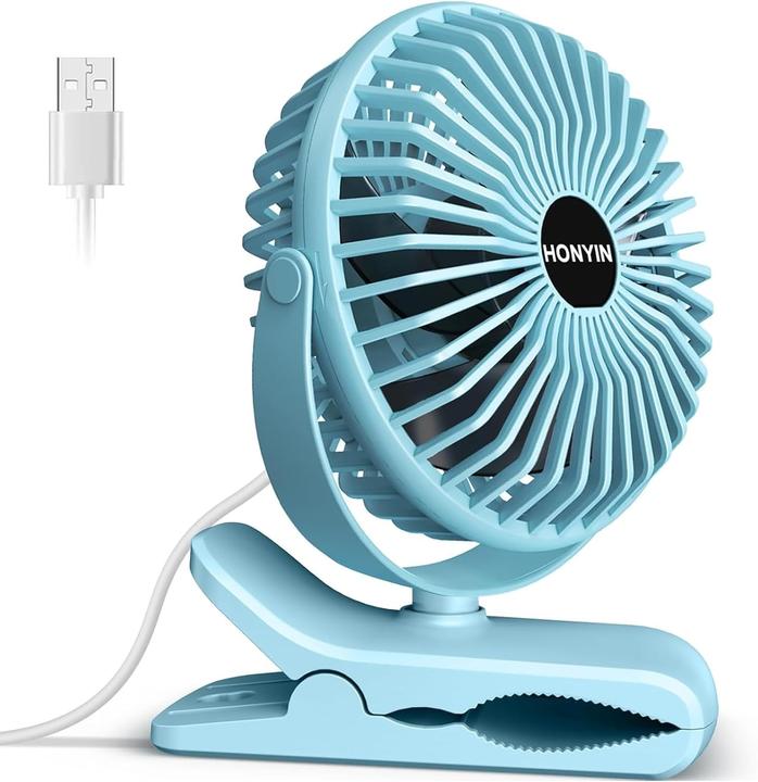 Honyin Mini Ventilator mit Clip (40 dB)