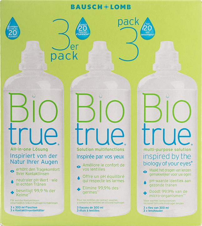 Produktbild Biotrue Multipack (All in One Lösung, 900 ml)