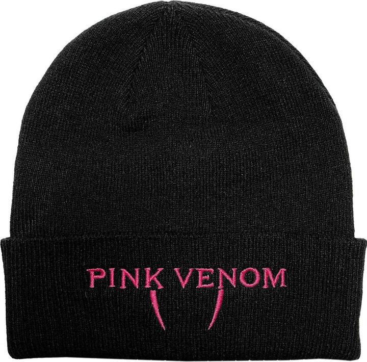 Actual product image BlackPink Unisex Adult Pink Venom Beanie (One size)